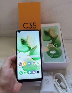REALME C35 bnew sealed. Complete package. 8/128gb.
