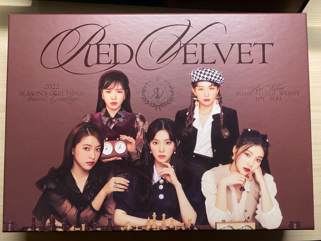 Red Velvet 2022 season greetings, 興趣及遊戲, 收藏品及紀念品, 韓流 Carousell