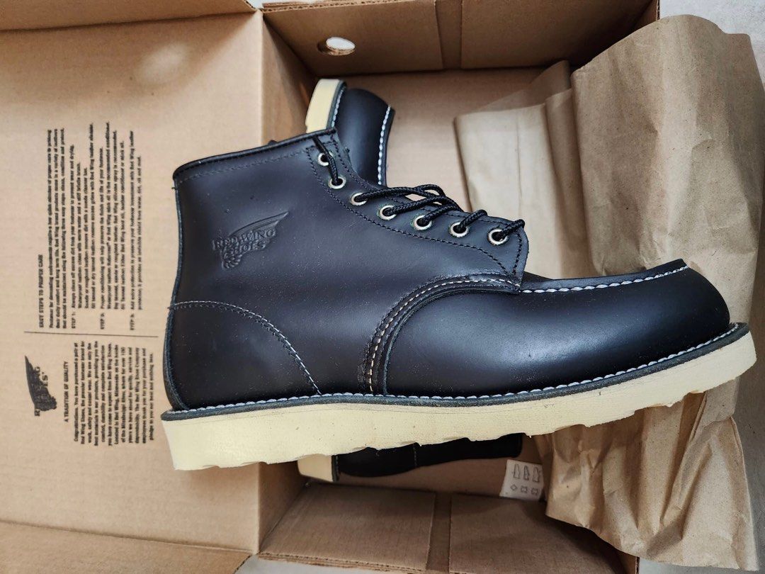 全新] Red Wing 鋼印版8130 E頭, 名牌, 鞋及波鞋- Carousell