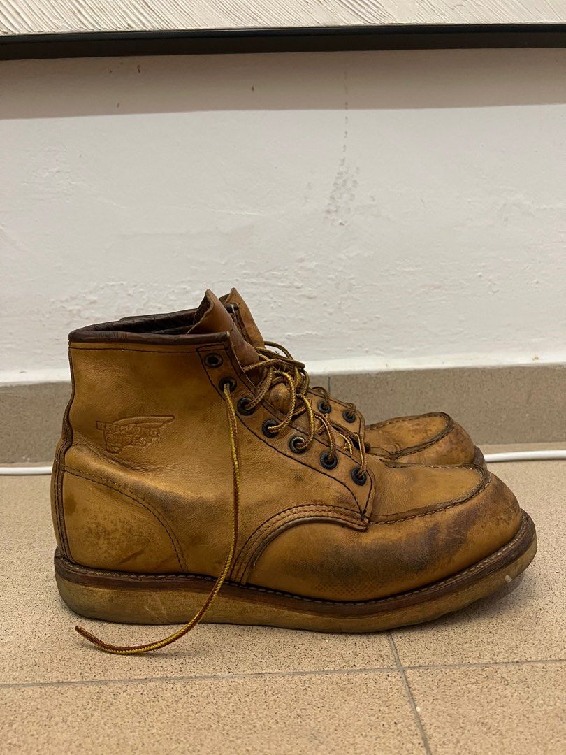 Red wing sale boots size 8