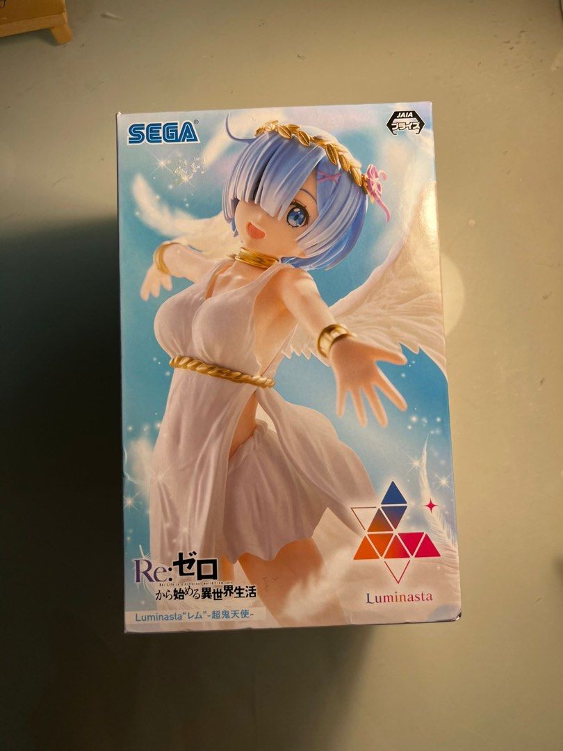 Re:zero 雷姆超鬼天使Figure, 興趣及遊戲, 玩具& 遊戲類- Carousell