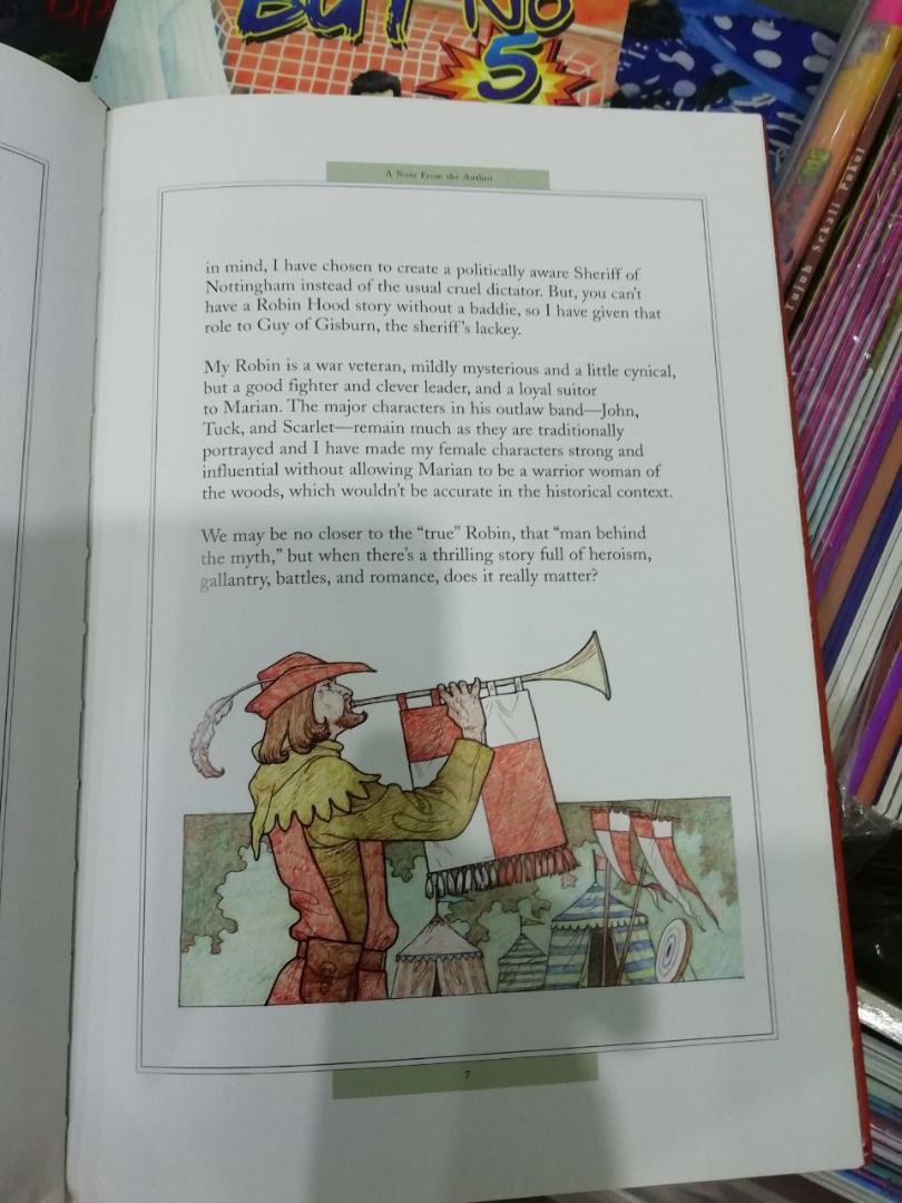 ROBIN HOOD NICKY RAVEN, Hobbies & Toys, Books & Magazines, Storybooks ...