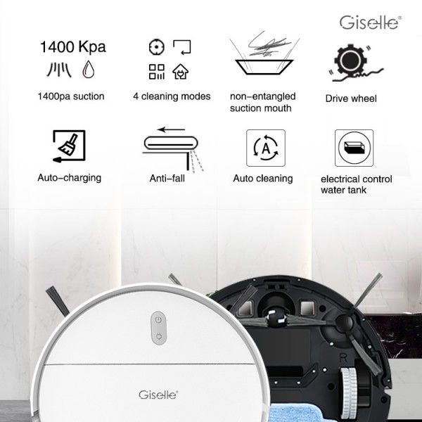 Robotic Vacuum Cleaner (Giselle), TV & Home Appliances, Vacuum Cleaner