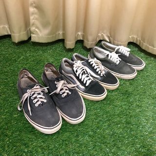 Sepatu vans 3 pasang authentic, era, oldskool size 43/37/38