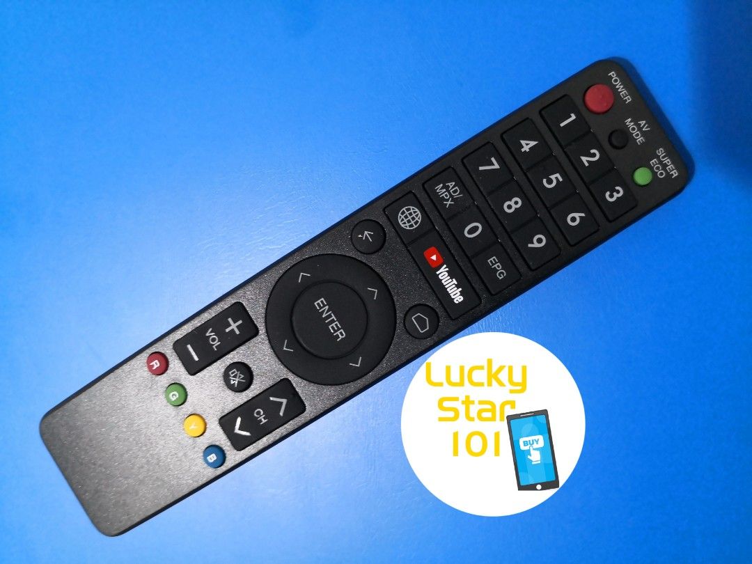 SHARP Aquos Tv Remote Control YouTube GB289WJSA GB275WJSA, TV & Home