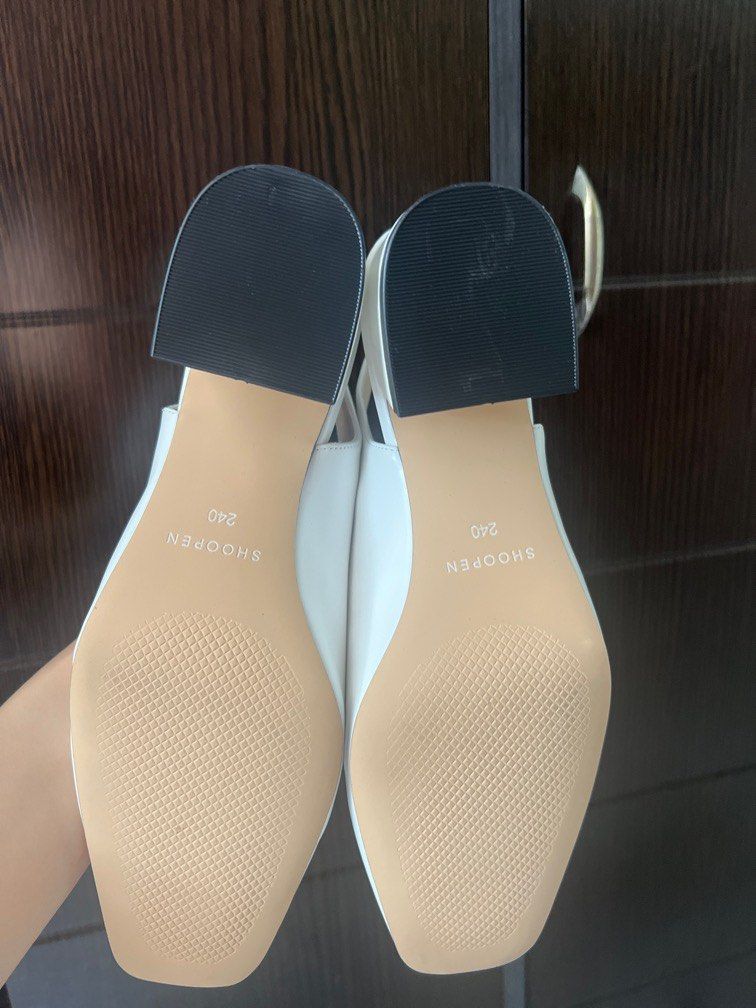 White top formal heels