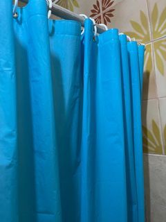 Shower curtain and rod