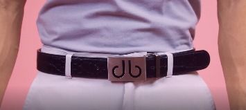 Silver Druh db Classic Buckle and Belt
