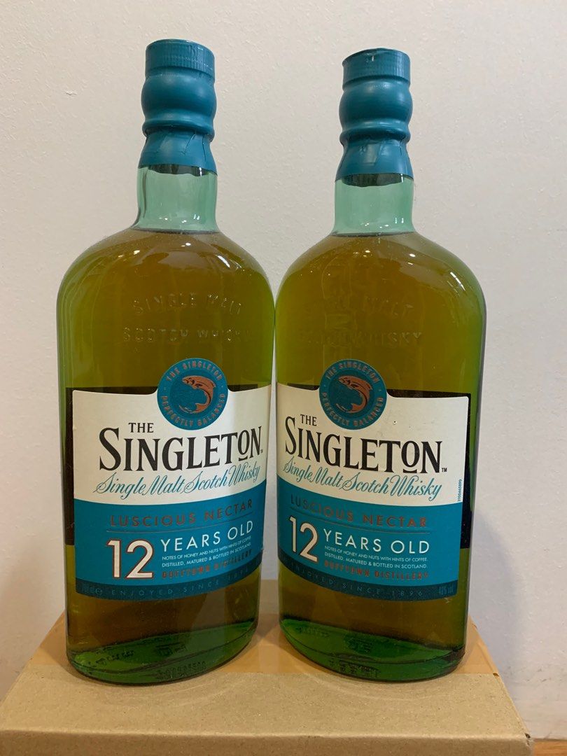 Singleton 12 years, Food & Drinks, Alcoholic Beverages on Carousell
