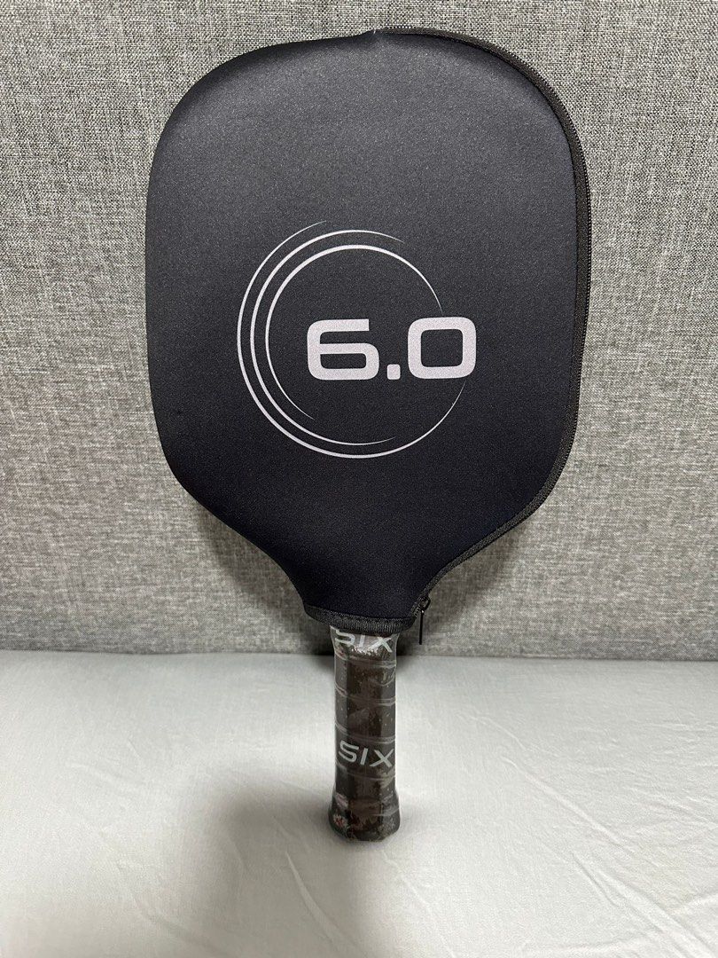Six Zero Black Diamond Power Pickleball Paddle, Sports Equipment