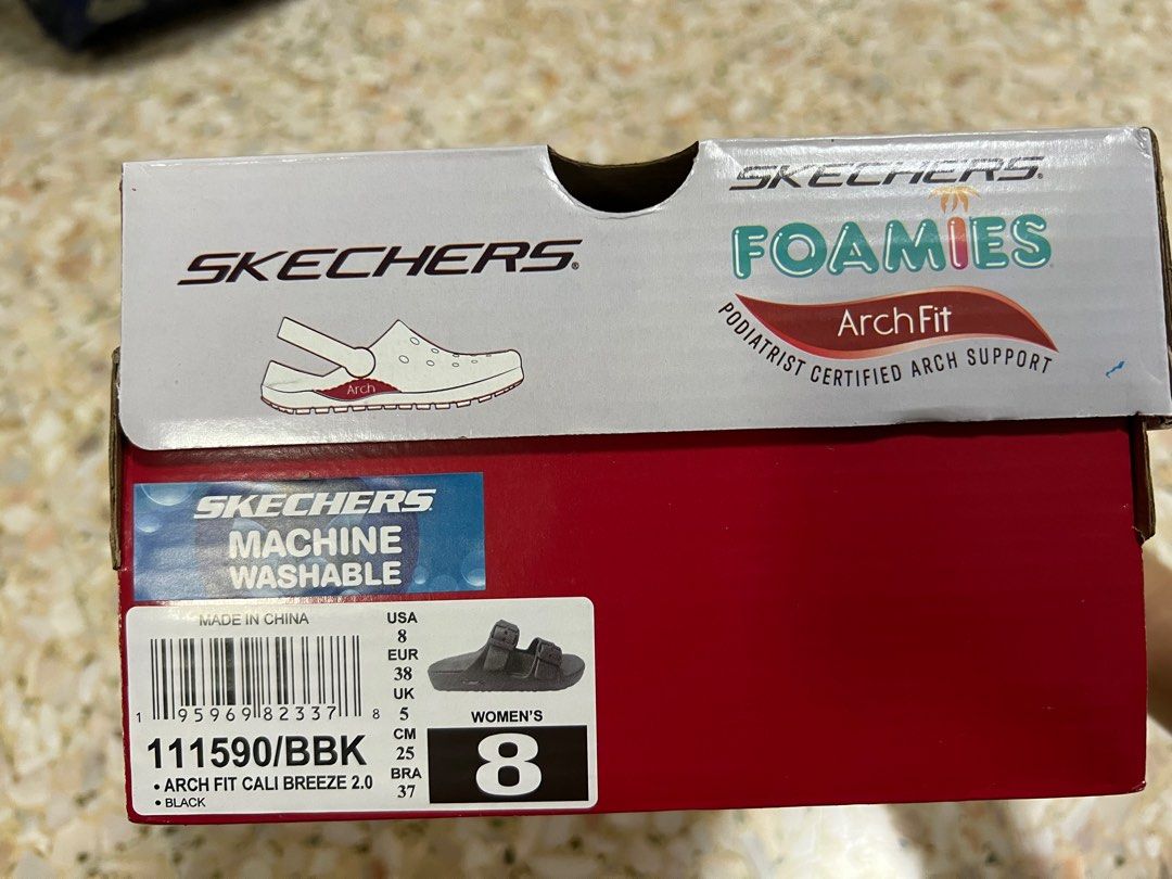 Skechers Foamies ArchFit, Women's Fashion, Footwear, Flipflops and