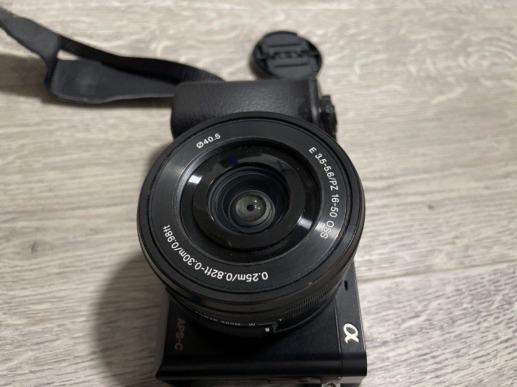 Sony A6000 with stock lens and SEL35F18, Photography, Cameras on Carousell