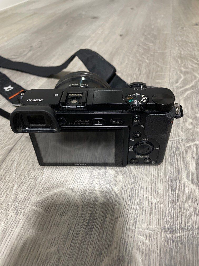 Sony A6000 with stock lens and SEL35F18, Photography, Cameras on Carousell