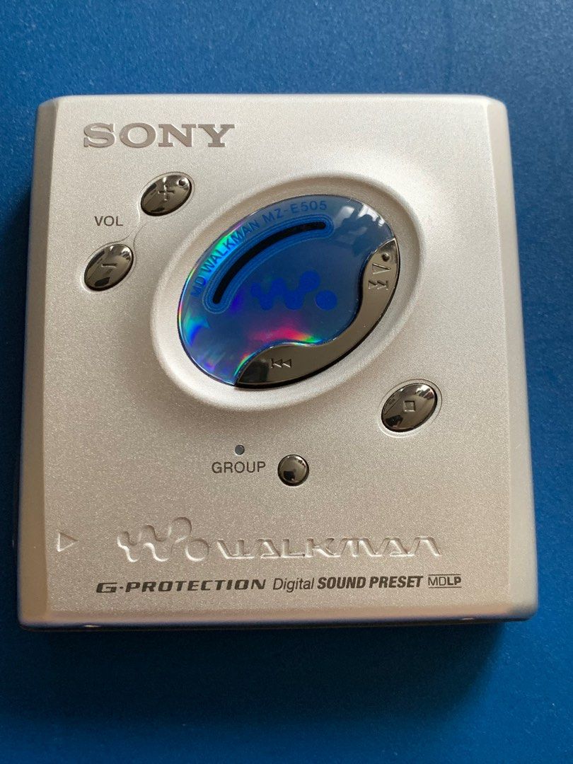 Sony MD Walkman MZ-E505 - Full Set, 音響器材, 音樂播放裝置MP3及CD
