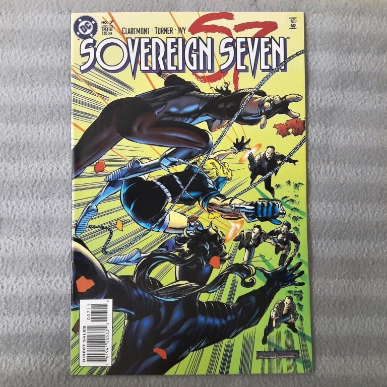 Sovereign Seven #7 (DC Comics) Chris Claremont, Dwayne Turner, Chris
