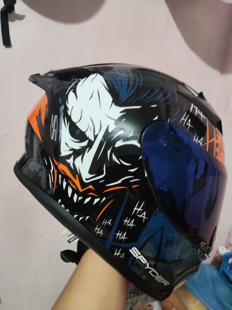 Joker cheap spyder helmet