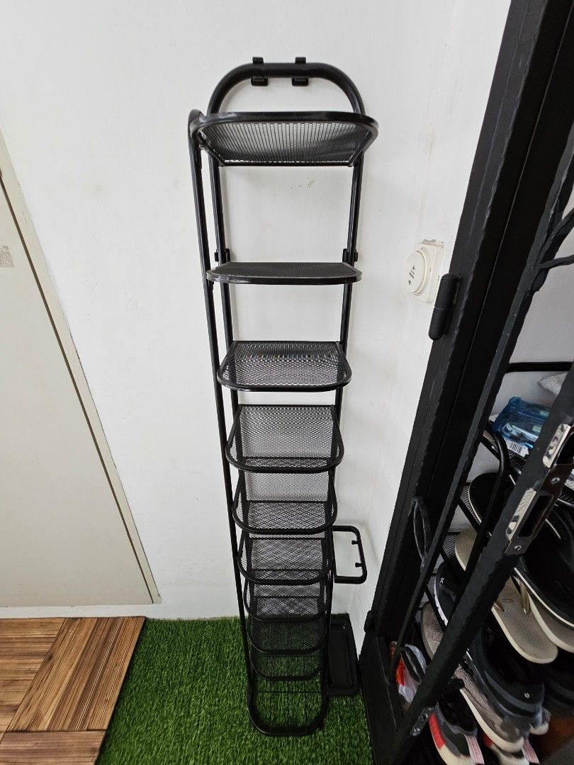 Stack Shoe Rack (HDB Door Space), Furniture & Home Living, Furniture ...