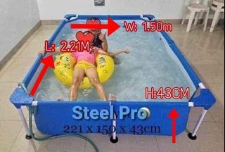 Steel Pro Bestway Swimming Pool 2.21M