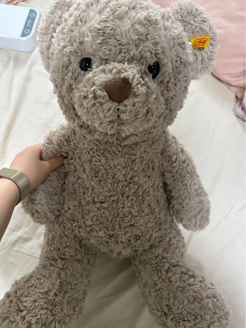 Steiff honey teddy bear Hobbies Toys Toys Games on Carousell