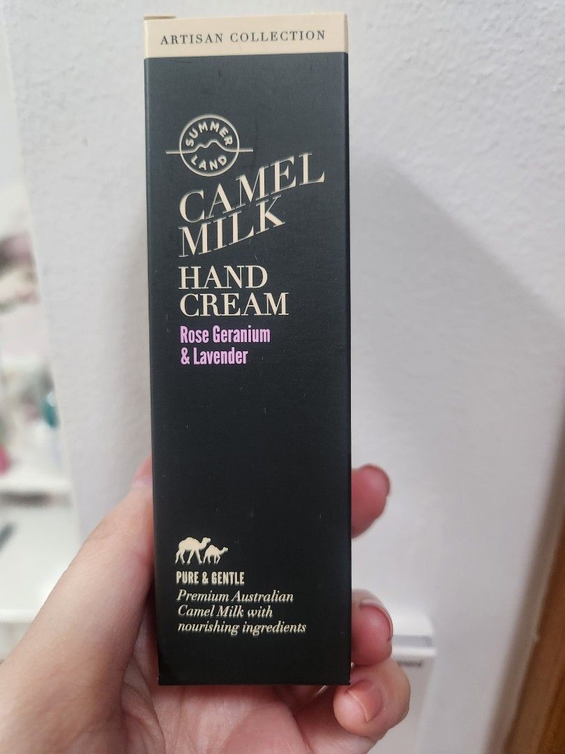 Summerland Camel Milk Hand Cream 50ml, Beauty & Personal Care, Hands & Nails on Carousell