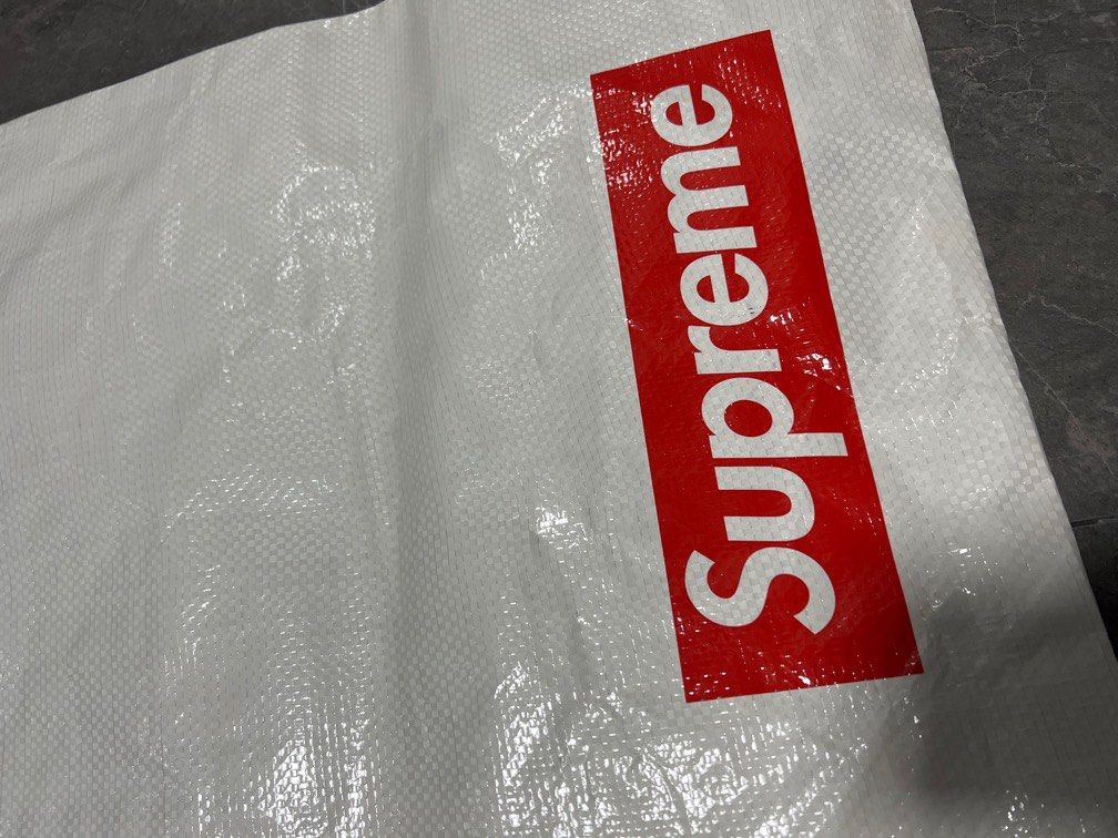 Supreme shopping bag, Men's Fashion, Bags, Belt bags, Clutches and