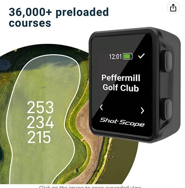 Sure Shot H4 GPS Shot Tracker and Analysis
