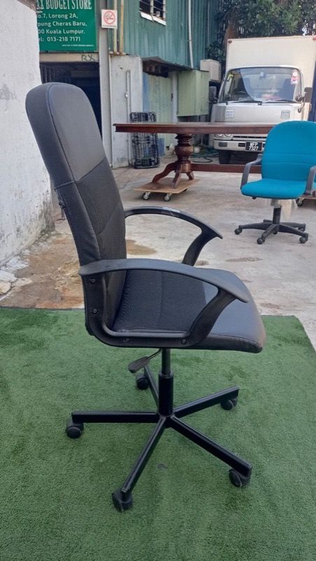 T75-BC Kerusi Beroda IKEA RENBERGET High Back Height Adjustable Arm