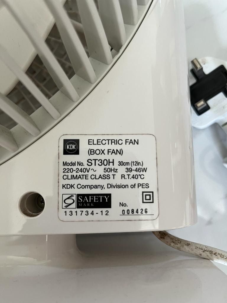 Table or Box Fan, TV & Home Appliances, Other Home Appliances on Carousell