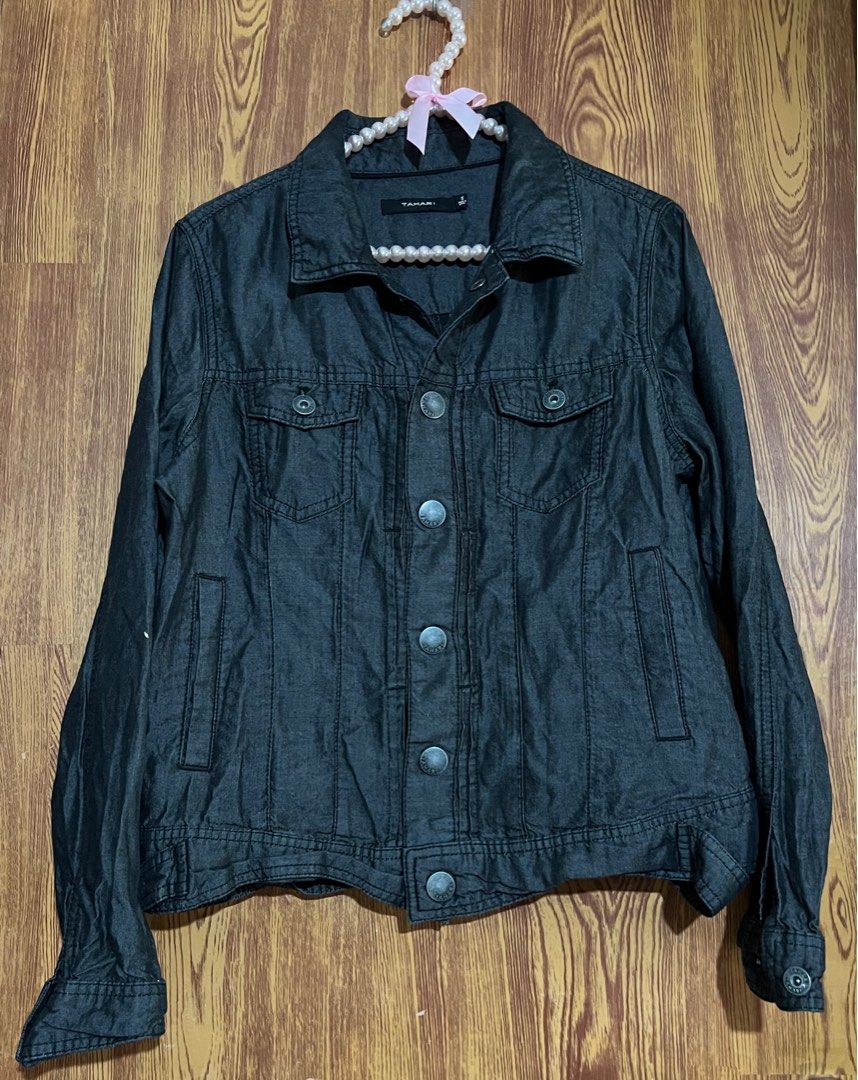 Tahari jean jacket online