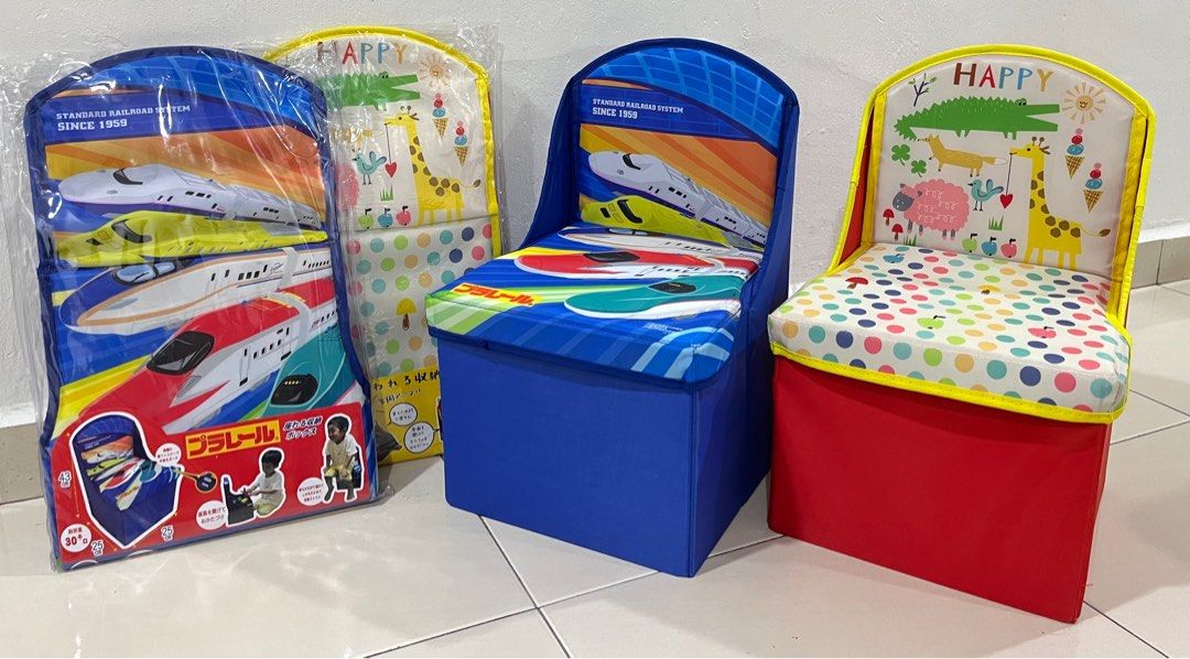 TAKARA TOMY Storage Chairs Box 🇯🇵🇯🇵🇯🇵, Furniture & Home Living