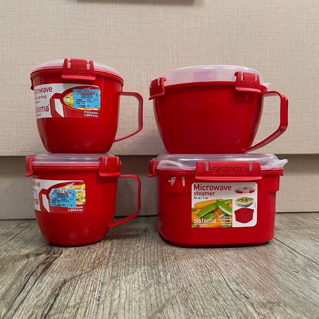 TAKE ALL! Brand New Sistema Microwavable Plastic Food Storage