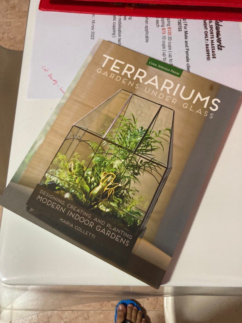 Terrarium book, Hobbies & Toys, Books & Magazines, Fiction & Non