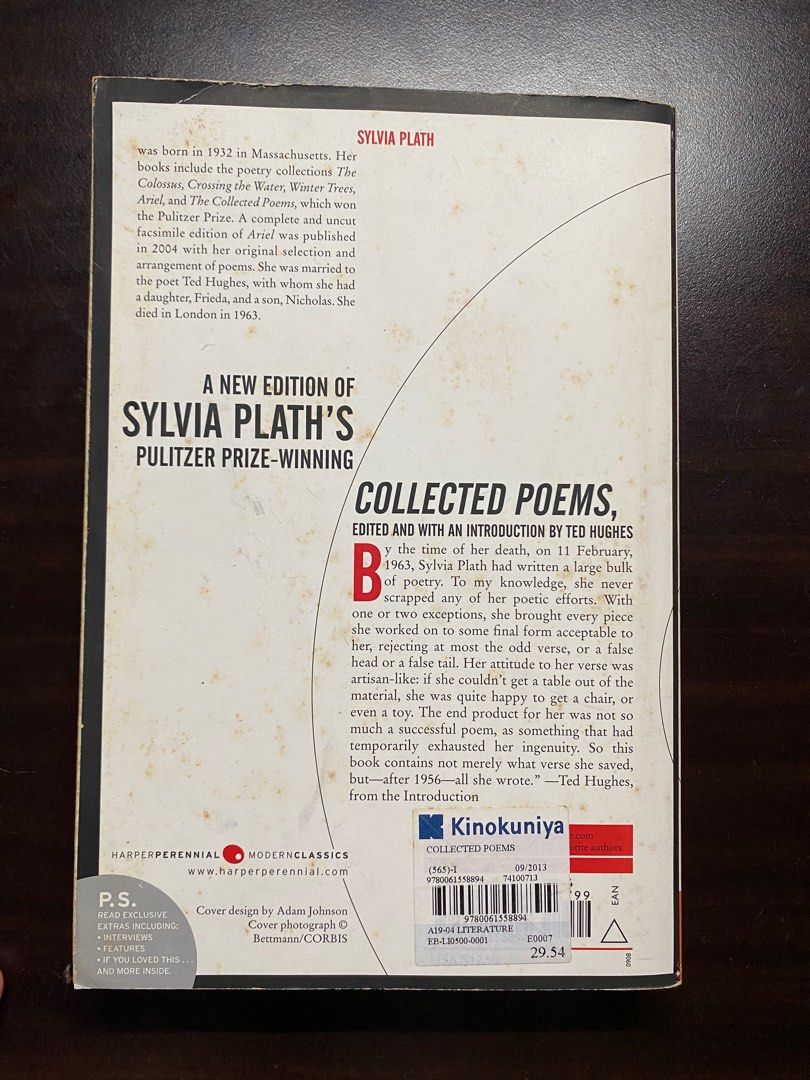 The Collected Poems By Sylvia Plath Hobbies And Toys Books And Magazines