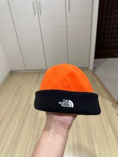 [任兩件八折]The North face橘黑機能短帽
