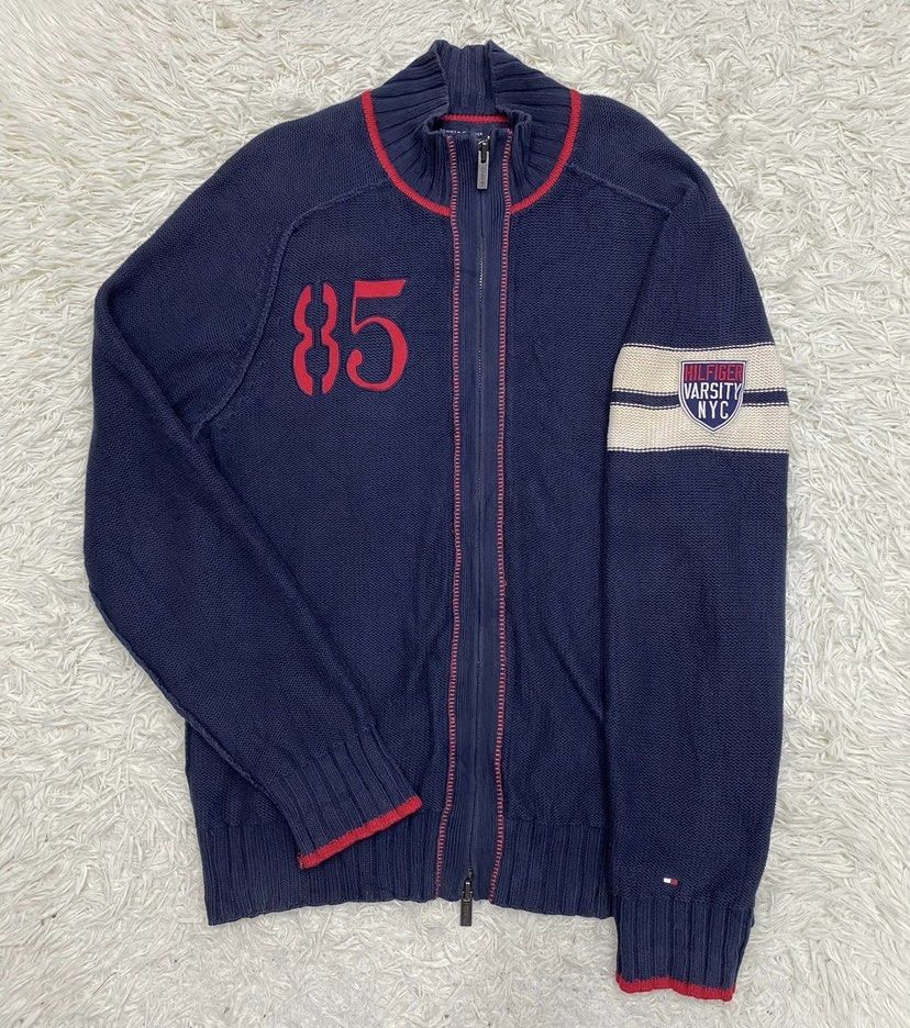Tommy Hilfiger 85 Hilfiger Varsity NYC Sweater Jacket