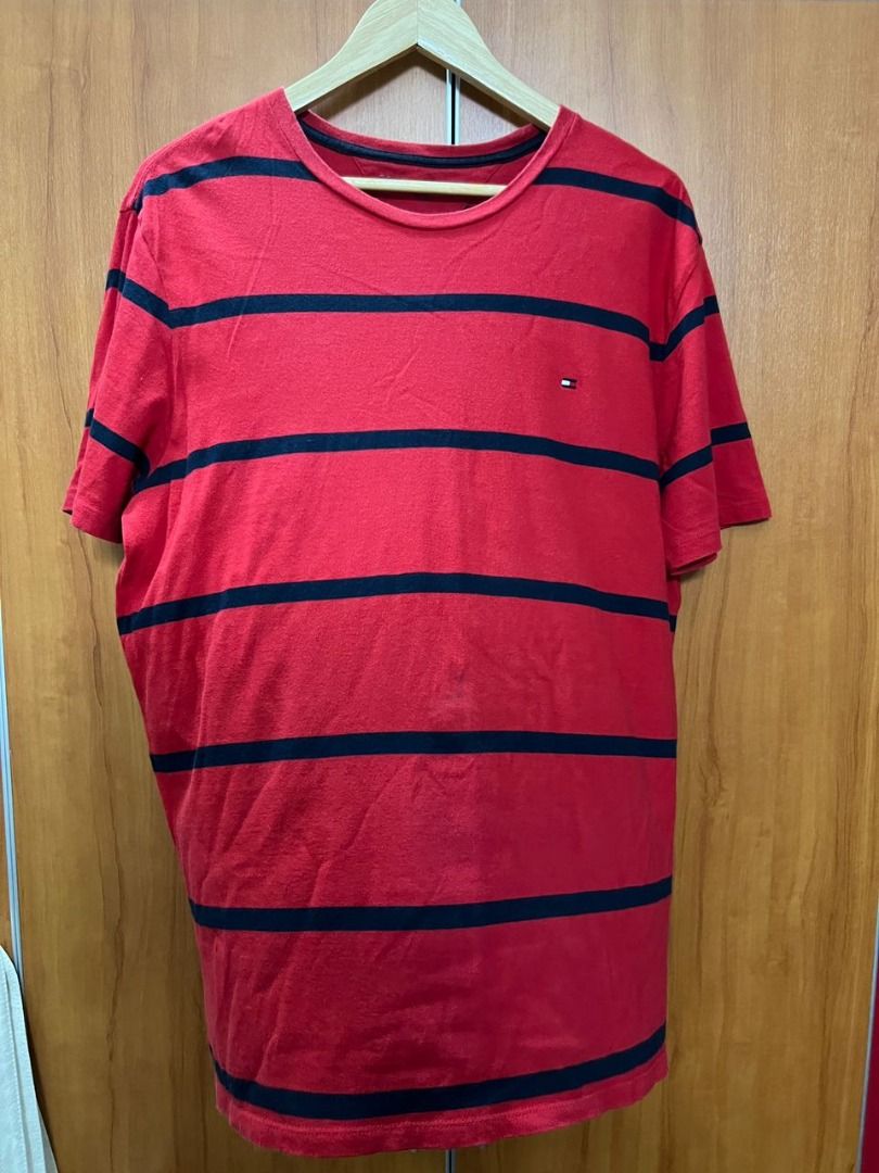 Tommy hilfiger stripe tee new arrivals