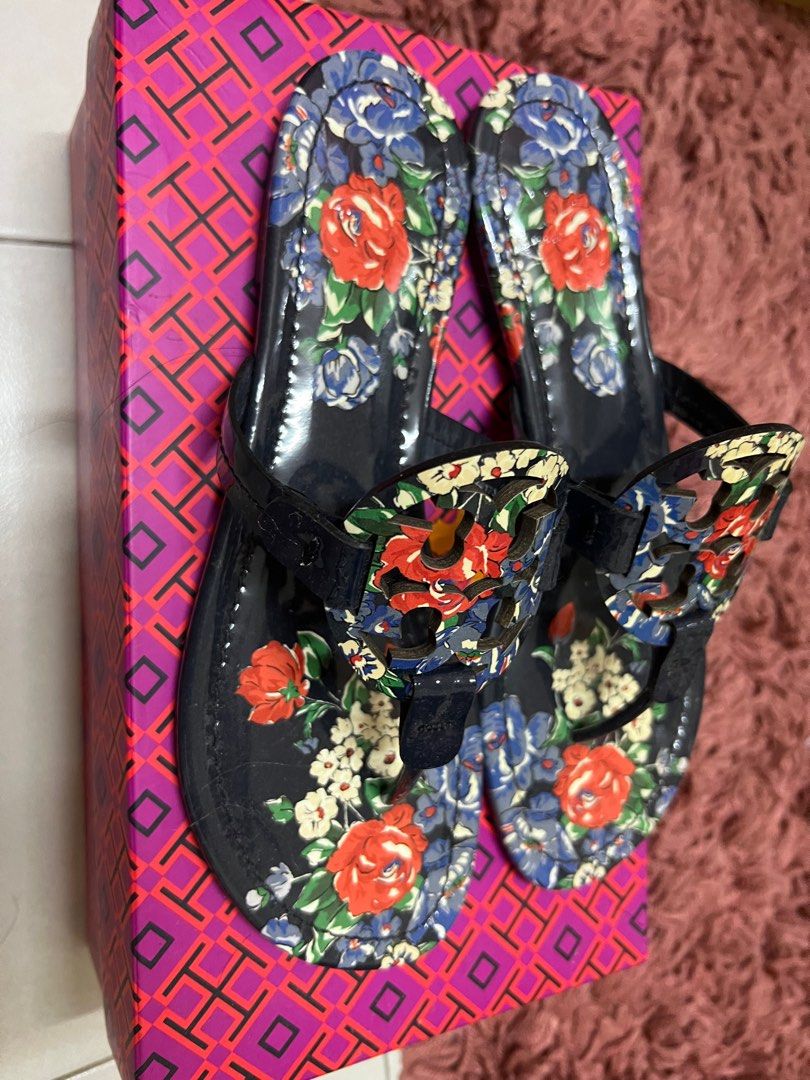 Tory burch miller printed sandal new arrivals