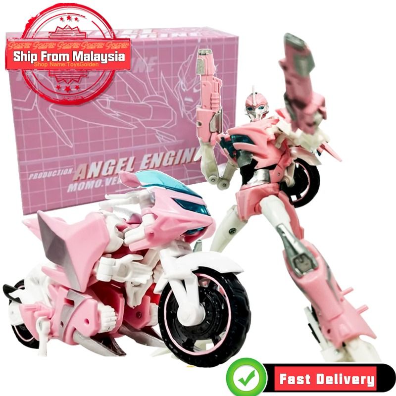 Transformation Angel Engine Arcee APCToys TFP Pink Momo Ver Motorcycle