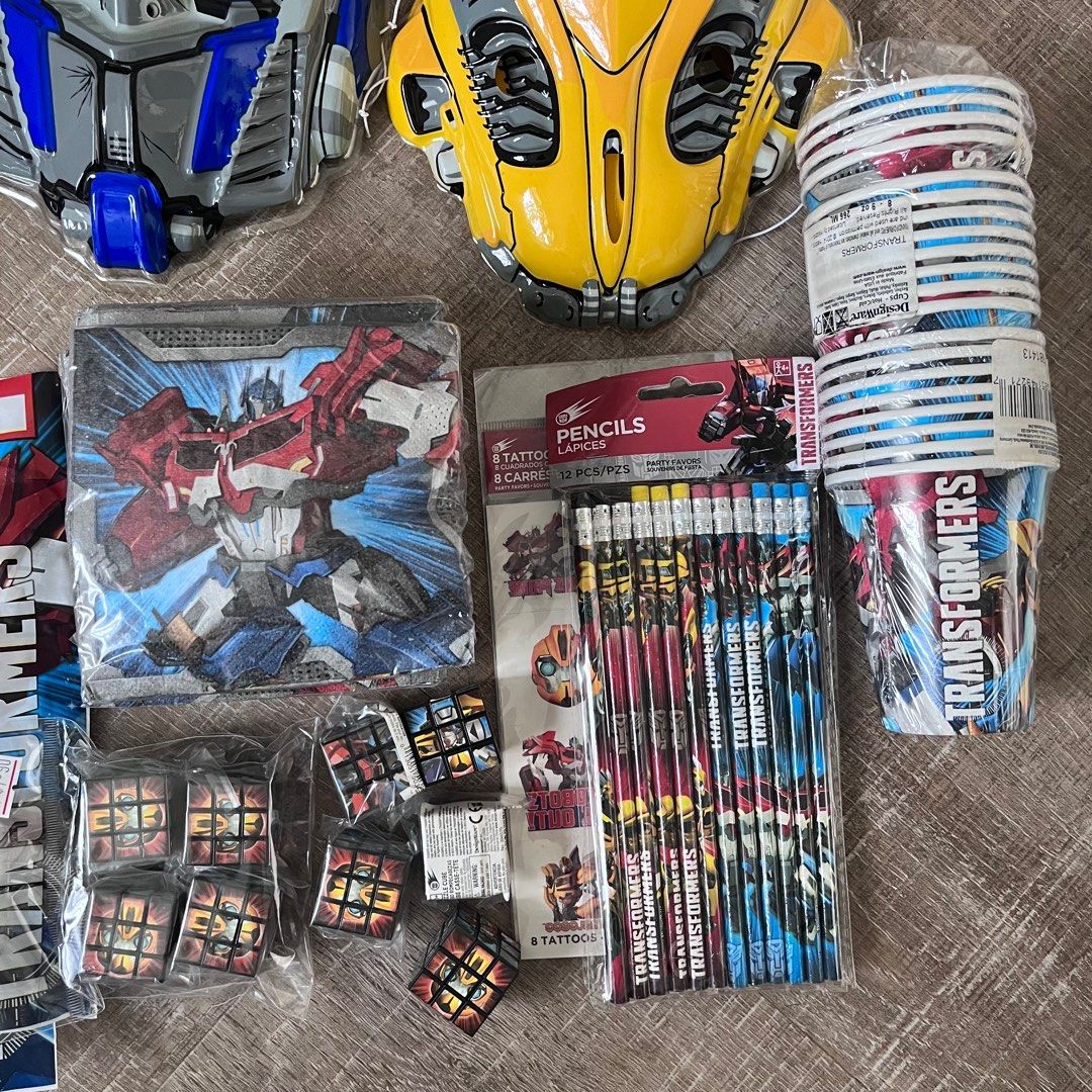 Transformers Theme Party/ Goodie bag Items Hobbies Toys Stationery