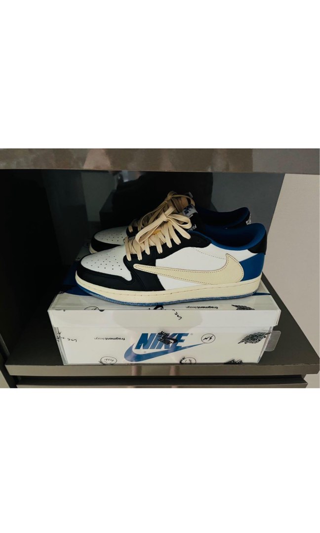 travis scott fragment low laces