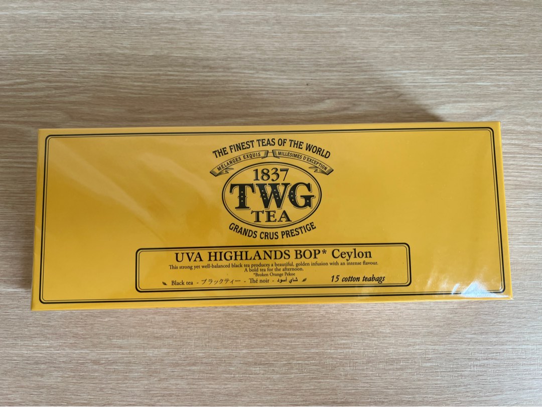 TWG Tea Bags, Food & Drinks, Beverages on Carousell