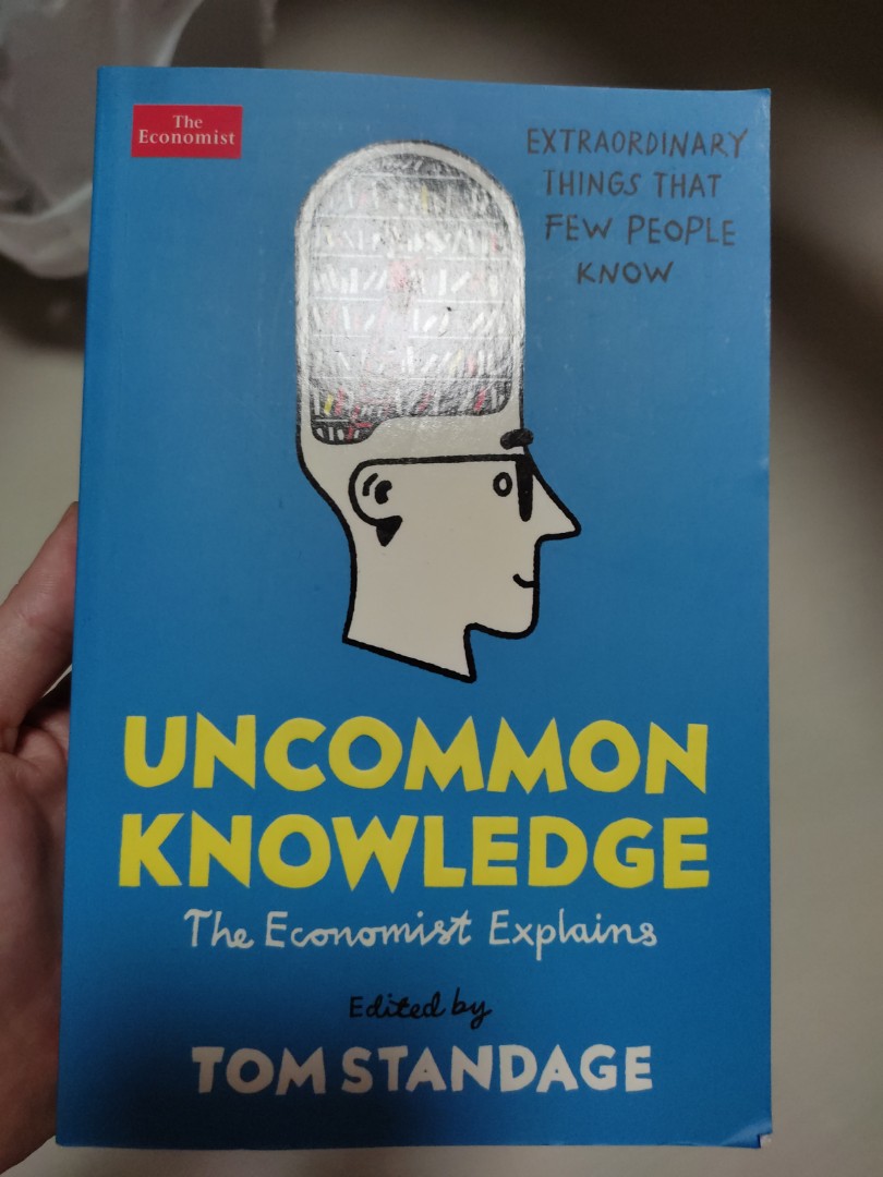 Uncommon Knowledge the Economist explains: Tom Standage, Hobbies  Toys,  Books  Magazines, Fiction  Non-Fiction on Carousell