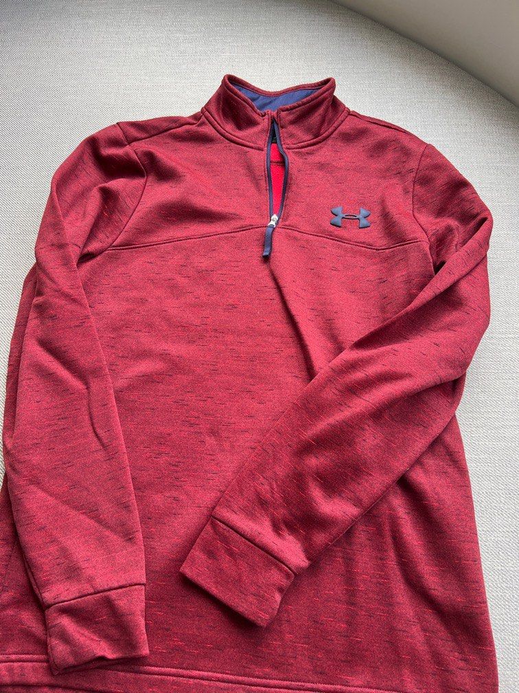 Quarter zip sales pullover under armour