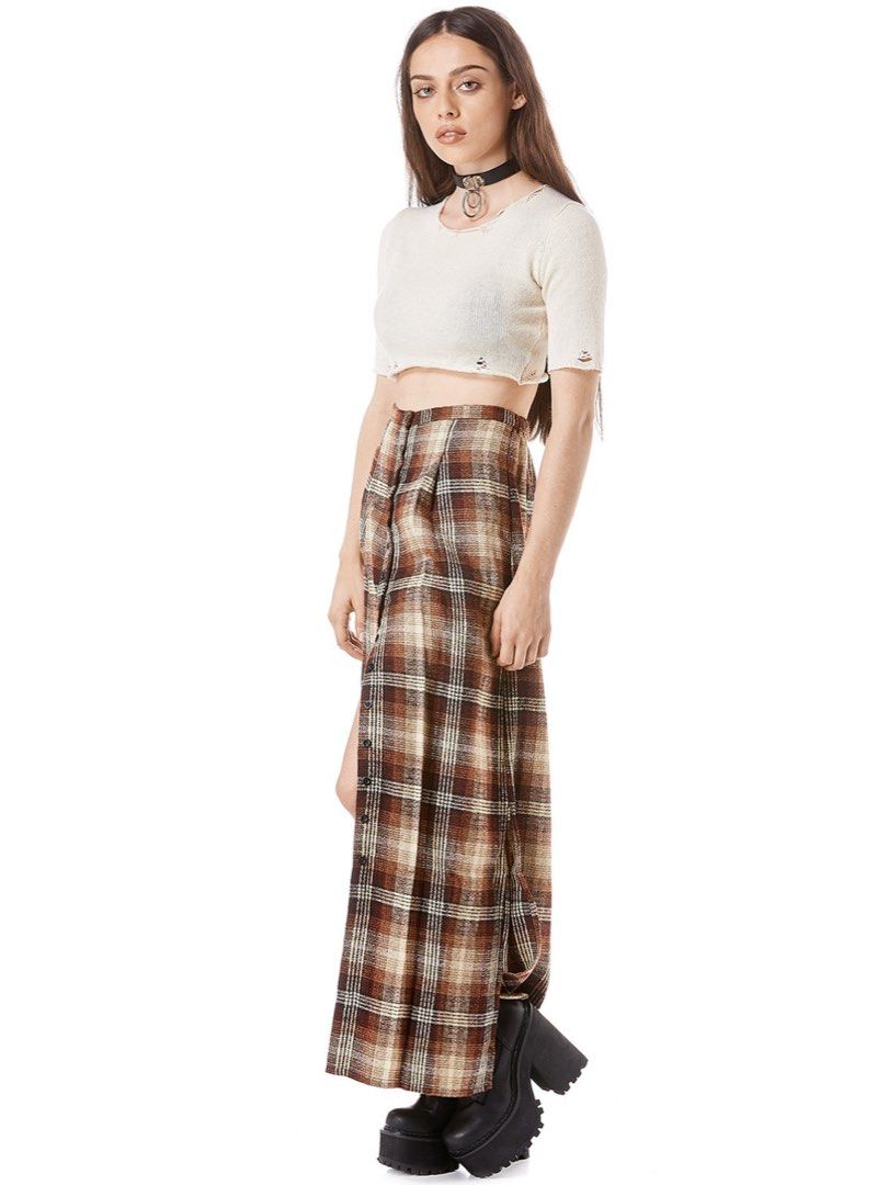 Plaid deals skirt unif