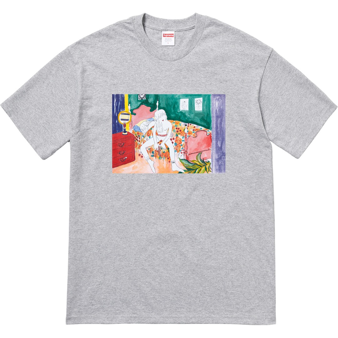 UNIQUE｜全新現貨SUPREME 18FW BEDROOM TEE 短袖T 灰色M, 他的時尚