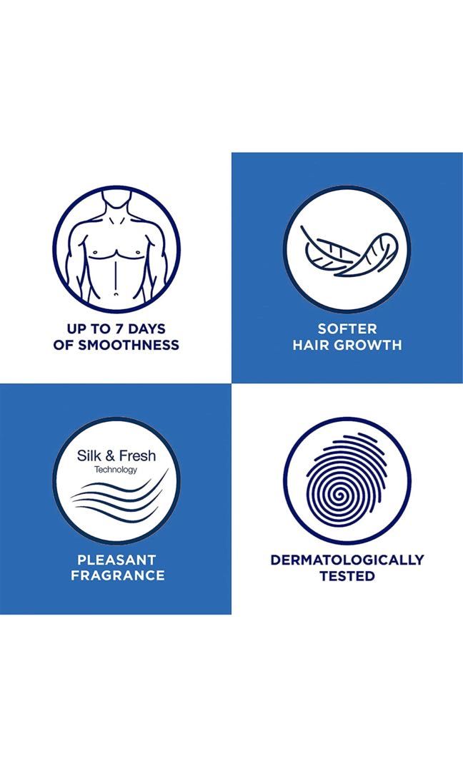 Veet Men Hair Removal Cream 400ml, Beauty & Personal Care, Men's