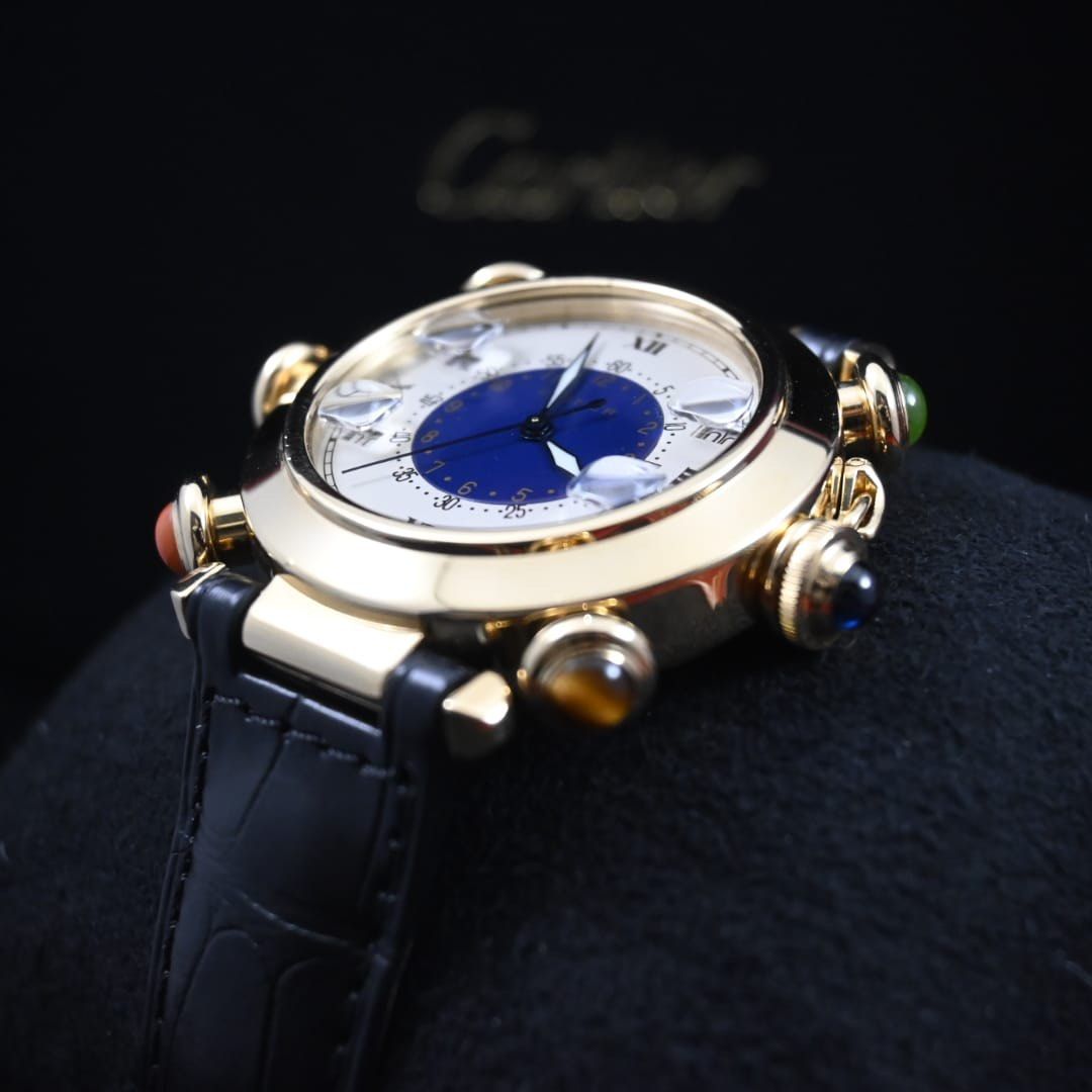 Cartier pasha cheap golf for sale