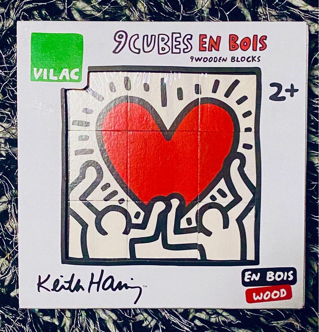 Keith haring sale wooden blocks