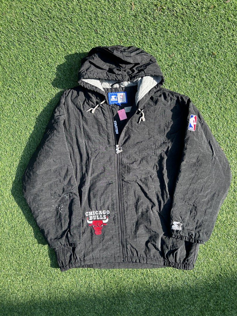 90's chicago bulls deals starter jacket
