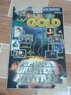 VINTAGE 90'S SOLID GOLD SONGHITS ( WITH ELY BUENDIA CENTERFOLD POSTER )